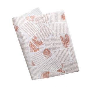 Papel de Envolver Antigrasa de Grado Alimenticio con Logotipo Personalizado al por Mayor para Empacar Pasteles, Pizzas, Bocadillos, Pan, Hamburguesas y Bolas de Arroz - Product Image 3