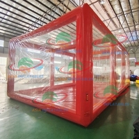 Prix d'usine, capsule de stockage de voiture transparente pour l'extérieur, garage gonflable, housse de voiture