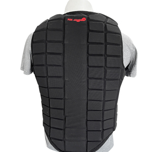 Gilet equestre di alta qualità nero per cavalli cavalieri giacca protettiva nera leggera - Product Image 4