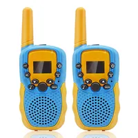 Selieve juguetes para 3-12 años de edad los niños niñas Walkie Talkies para niños 22 2 canales de Radio juguete con retroiluminación LCD linterna