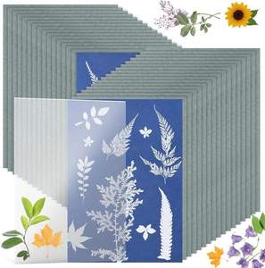 Papel de dibujo Solar A5 para niños y adultos, Impresión de Naturaleza de sensibilidad, artesanía artesanal - Product Image 2