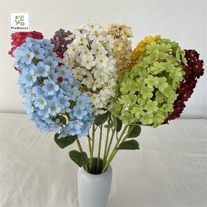 Nuevo estilo flores de seda artificiales de un solo tallo Pagoda en forma de cono Hortensia <span class=keywords><strong>paniculata</strong></span> para boda fiesta en CASA MESA decorativa - Product Image 4