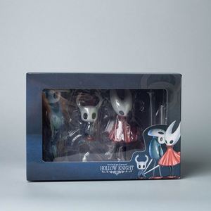 Set di 3 Pezzi Figure Anime <span class=keywords><strong>Hollow</strong></span> <span class=keywords><strong>Knight</strong></span>, Statuette in PVC da Collezione, Modellini Giocattolo - Product Image 6