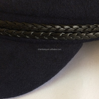 Chapeau de capitaine blanc entièrement pailleté, personnalisé et professionnel, pour fête sur la plage, en nylon, commande en gros