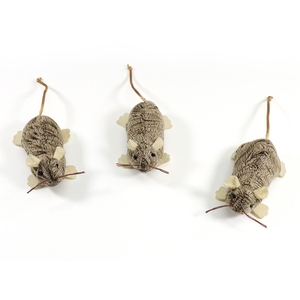 Mẫu Miễn Phí Thiết Kế Mới Mèo Nâu Đồ Chơi Chuột Mèo Đồ Chơi Sang Trọng Refillable Catnip Đồ Chơi Cho Mèo - Product Image 6
