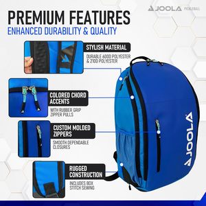 Free Sample Pickleball Paddle <b>Bag</b> Large Pickleball <b>Bags</b> for Women Men Multifunctional Adjustable Waterproof Pickleball Backpack - Product Image 5