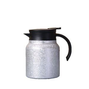 Titanium Coated Insulated Teapot Large Capacity Tea Water Separator Gift Use With Lid Silver Blue Rose Red White Colors - Product Image 4