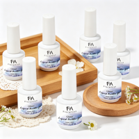 Gel Constructeur Liquide Scintillant Sans HEMA 15ml - Formule Saine Sans TPO Gel Constructeur Scintillant pour Ongles Forts - Usage Professionnel en Salon