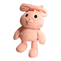 Vente en gros quantité minimale de commande 1 pièce poupée animaux en peluche douce ODM/OEM lapin en peluche jouets pour cadeaux
