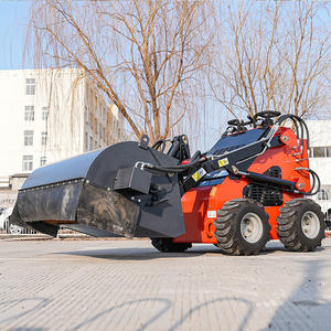 รถตักล้อยางขนาดเล็กพร้อมอุปกรณ์จับจับ ขายดี - Product Image 6