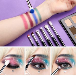 Jessup Set di pennelli professionali per il trucco degli occhi 15 pz nero/argento T177 con pennelli per il trucco A005 tappetino per la pulizia - Product Image 2
