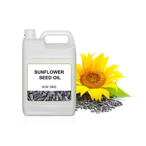 Grosir penjualan kualitas tinggi kelas aromatik murni alami biji bunga matahari organik minyak pembawa minyak makanan
