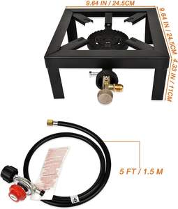 Réchaud à <span class=keywords><strong>gaz</strong></span> portable en <span class=keywords><strong>fonte</strong></span> robuste et durable pour camping, compatible avec les interfaces de grands réservoirs de <span class=keywords><strong>gaz</strong></span> américains – Vente chaude - Product Image 3