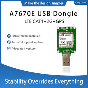 PCBA Development Board A7670E LTE CAT1+2G+GPS 4G LTE USB Dongle - Product Image 2