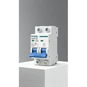 YUJA DZ47-63 Miniature Circuit Breaker 2P C32 400V 50Hz Household Electrical Protection Switch - Product Image 1