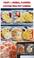 Custom Smaak Private Label Detox Chinese Diverse Gedroogde Vruchten Emmer Verschillende Opties Draak Vruchten Passie Fruit Data Pomelo