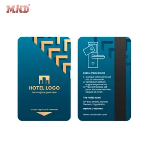 Tarjeta magnética de bloqueo de Hotel, tarjeta magnética de tarjeta mag para control de acceso