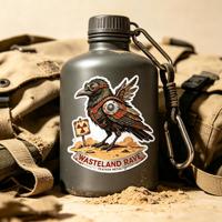 Autocollant en vinyle personnalisé imperméable pour ordinateur portable, bouteille d'eau, avec des autocollants de dessins animés mignons, design de personnage graffiti