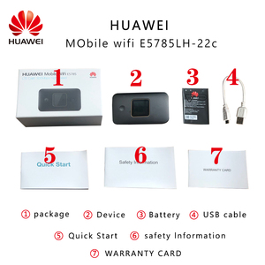 Unlocked Huawei E5785 E5785Lh-22c 300Mbps 4 Gam <span class=keywords><strong>Router</strong></span> <span class=keywords><strong>Wifi</strong></span> Di Động Hotspot Với 3000MAh Pin + 2 Cái Antenna LTE Cat6 300Mbps - Product Image 6