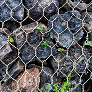 Chất lượng cao 2x1x1m mạ kẽm gabion giỏ 80x100 PVC tráng gabion Nệm ngân hàng bảo vệ Ngân hàng giữ lại tường - Product Image 6