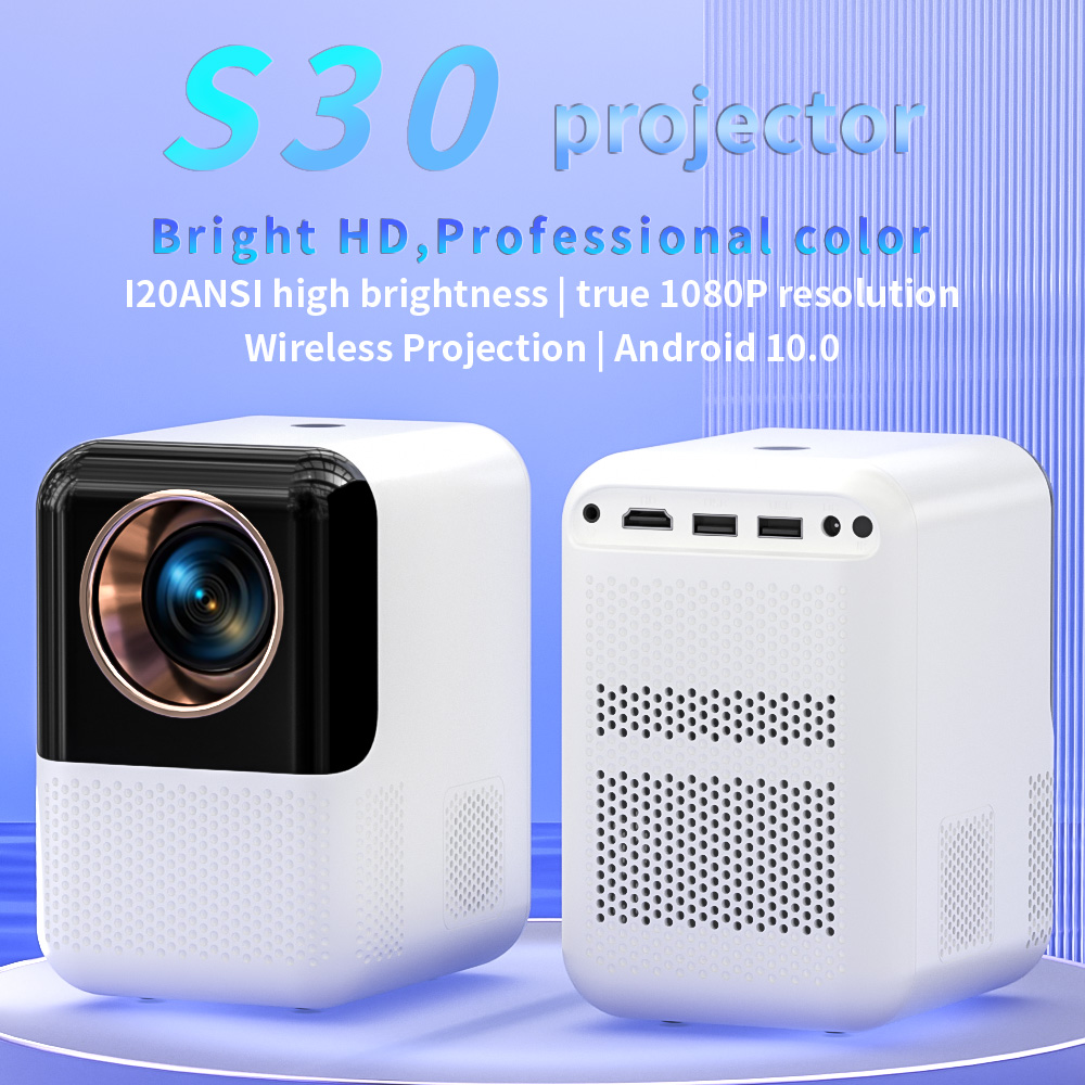 2025 Project 2m Realtek 8822/8723 2.4G/5G Led Projector X10