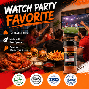 Mild Buffalo Dry Rub: Especias Secas para Fiestas de Fútbol Familiar, No Picantes, para Personas Sensibles y Eventos al Aire Libre - Product Image 1