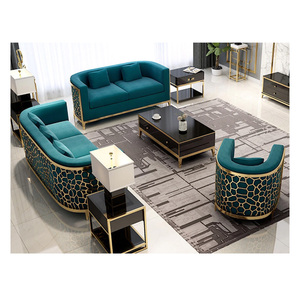 Venta al por mayor, suministro directo de fábrica, precio barato, muebles modernos para el hogar 3 2 1, sofá de lujo para sala de estar - Product Image 1