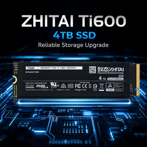 Alimenté par la technologie YMTC Xtacking, ZHITAI Ti600 PCIe Gen4 M.2 SSD avec cache HMB - Product Image 2