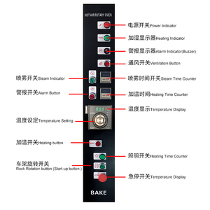 Nuevo horno eléctrico de gas diésel 16/32/64/128 <span class=keywords><strong>bandejas</strong></span> 380V Horno de convección rotatorio para pan galletas con entrega puerta a puerta - Product Image 4