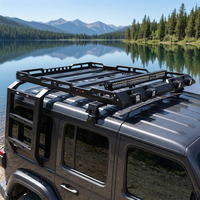 Accessoires tout-terrain 4x4, porte-bagages de toit pour JL 2018+ 4 portes