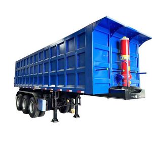 Semirremolque Volquete Trasero de Alta Capacidad con Suspensión Mecánica de 3 Ejes, Rectangular, de Acero Duradero, en Oferta - Product Image 5