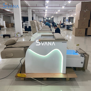 เก้าอี้ทำเล็บเท้าปรับนอนไฟฟ้าไม่มีท่อประปา - Product Image 5