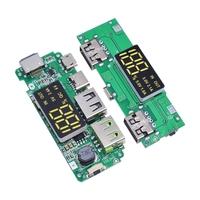 Module de Charge Double USB 5 V 2,4 A Micro-USB/Type-C LED pour Power Bank Mobile 18650 avec Protection de Circuit pour Batterie au Lithium