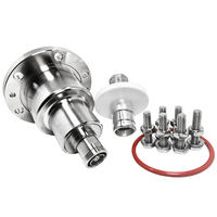 Connecteurs RF électriques WODF EIA, connecteur à bride EIA 3-1/8 pouces vers prise DIN femelle 7/16 DIN, adaptateur droit L29