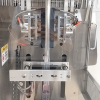 Machine d'emballage automatique verticale pour sachets de liquides, chocolat, sauce caramel, pâte d'arachide, beurre de cacahuète