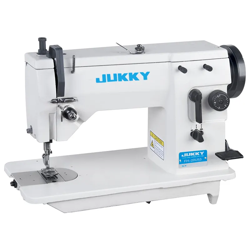 JUKKY 20U53, промышленная сверхпрочная швейная машина для прогулочных ножек, зигзаг, швейная одежда, текстильная промышленность, кожаная одежда