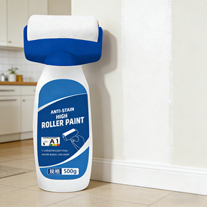 Roller <b>Paint</b> White Wall Repair Paste Wall Repair <b>Paint</b> Indoor Repair Household Self-Brushing Interior Latex Renovation <b>Paint</b> - Product Image 3