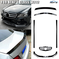 Kit carrosserie AMP-Z pour Mercedes Benz Classe E W212 : Lame de pare-chocs avant, jupes latérales, aileron arrière, diffuseur arrière en ABS