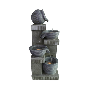 <span class=keywords><strong>Fontaine</strong></span> <span class=keywords><strong>Zen</strong></span> Apaisante pour Espaces Intérieurs et Extérieurs - Sculpture Personnalisée en Résine Faite à la Main, Étanche, Idée Cadeau Parfaite pour <span class=keywords><strong>Jardin</strong></span> et Patio - Product Image 6