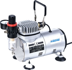 Kit de tatouage à l'aérographe en cuivre AS18K-2 avec alimentation par gravité et pression de piston réglable pour la peinture de portes et les gabarits - Product Image 4