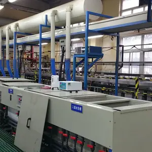 Manual Or Automatic Alkali Zinc Electroplating Production Line For Surface Finishing & Treatment