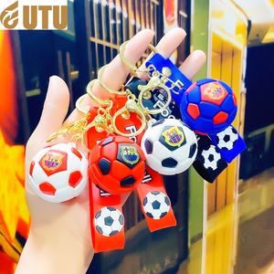 Cross-border cartoon sports football large football keychain pendant <b>bag</b> pendant gift <b>small</b> gift wholesale-F - Product Image 1