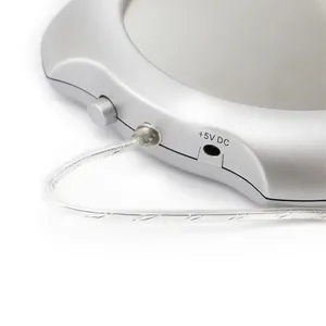 Calentador de tazas USB metálico, gadgets personalizados - Product Image 2