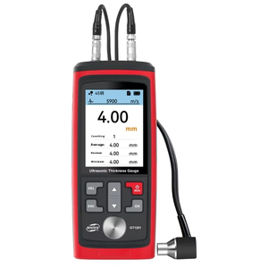 Medidor de Espesor de Revestimiento Ultrasónico GT1201 con Pantalla a Color, Material ABS, Probador de Metal y Vidrio para Rango de Acero de 1.00-300.0mm - Product Image 1