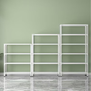 Estantes de almacenamiento Almacén Ajustable Acero Industrial Garaje Estantes de almacenamiento Hogar Supermercado Estantes de hierro Hogar Estante de metal - Product Image 1