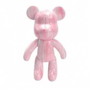 28 Cm Diy <span class=keywords><strong>Bearbrick</strong></span> figura de acción juguete 18 Cm hecho a mano Diy Sticking Drill <span class=keywords><strong>Bearbrick</strong></span> Doll - Product Image 3