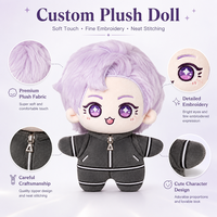 Vente en gros d'usine, jouets en peluche personnalisés de haute qualité, jouets en peluche animaux en peluche, étiquette personnalisée, jouets en peluche anime