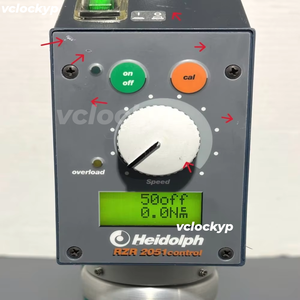 Agitador Eléctrico de Laboratorio Heidolph RZR 2051 con Control Remoto, Mezclador de Laboratorio Probado y Aprobado - Product Image 6