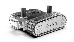 <b>Commercial</b>-Grade Magnetic Tracked Wall-Climbing <b>Robot</b> Chassis 70kg 2x400W AC 200V Power-Wall-Cleaning Equipment - Product Image 4