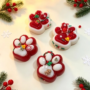 Wholesale TPR Creative Christmas <b>Cat's</b> Paw Squeeze Pinching Toy <b>Cat</b> Paw Shape <b>Squishy</b> Stress Relief Toy for Promotional Gift - Product Image 1